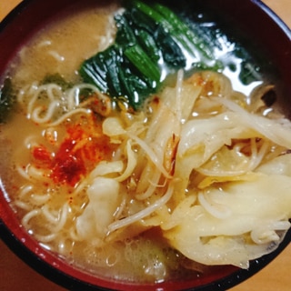 野菜ラーメン